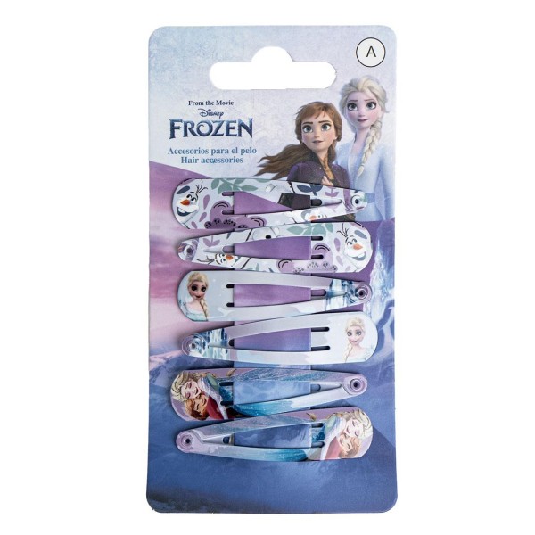 Frozen | SET 6 FERMAGLI PER CAPELLI FROZEN