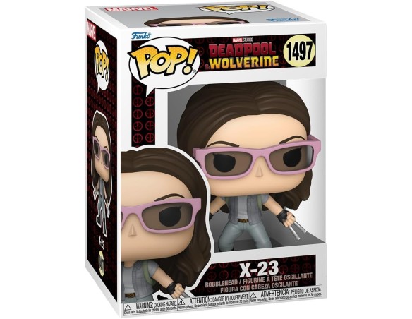 Funko Pop! Marvel: Deadpool & Wolverine - X-23 - ( 1497 ) Figura in Vinile da Collezione - Idea Regalo - Merchandising Ufficial