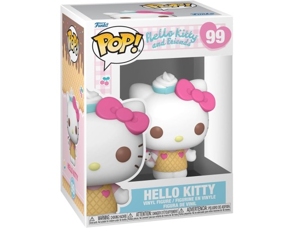Funko POP! Sanrio: Hello Kitty - Hello Kitty - (IC) - ( 99 ) Figura in Vinile da Collezione - Idea Regalo - Merchandising Uffic