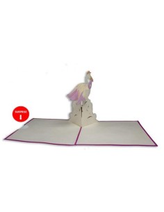 BIGL.AUGURI B.ORIGAMI SURP.CICOGNA BIMBA 3622