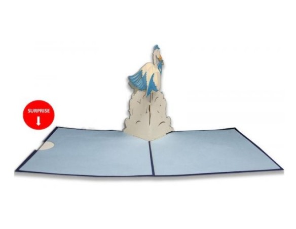 BIGL.AUGURI B.ORIGAMI SURP.CICOGNA BIMBO 3621