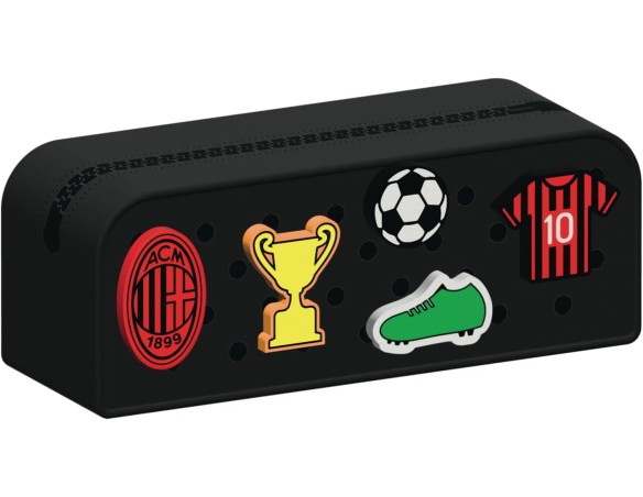 Milan | Astuccio Bustina con Patch in Silicone milan ufficiale