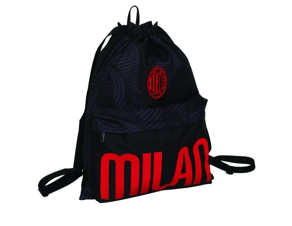 Milan | FREETIME PACK SACCA UFFICIALE COULISSE MULTIUSO MILAN GRANDE pack legendary players