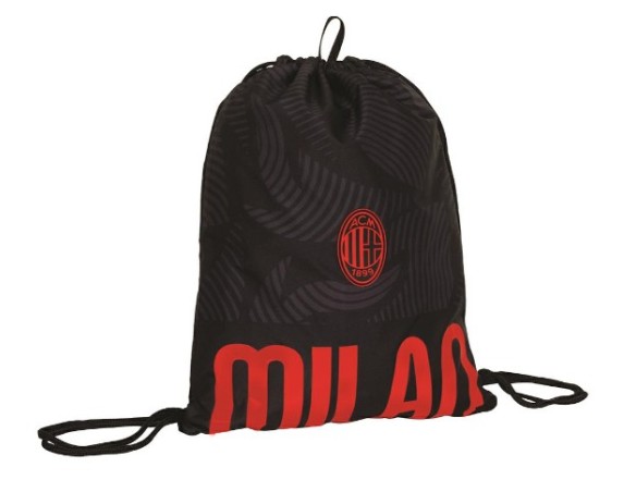 Milan | GYMSACK SACCA UFFICIALE COULISSE MULTIUSO MILAN LEGENDARY PLAYERS