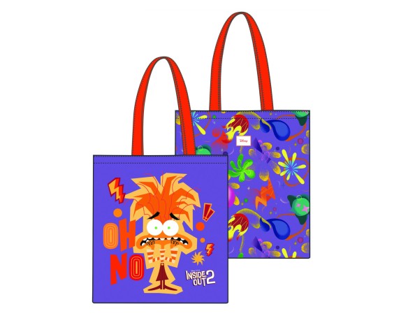 Inside Out | SHOPPER SEVEN - TOTE BAG BORSA SACCHETTO INSIDE OUT 2 - IT'S OKAY TO FEEL..