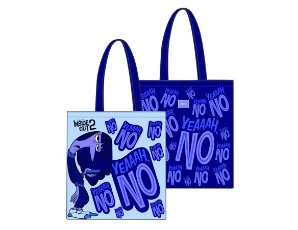 Inside Out | SHOPPER SEVEN - TOTE BAG BORSA SACCHETTO INSIDE OUT 2 - IT'S OKAY TO FEEL..