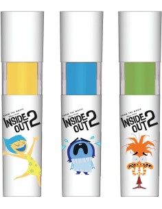 Seven Inside Out 2 Set 3 Evidenziatori, Inchiostro...