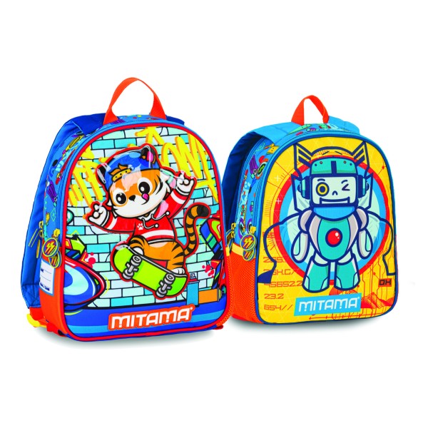 Zaino asilo spinny Mitama boy girl bambino bambina