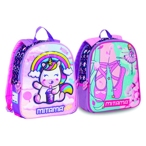 Zaino asilo spinny Mitama boy girl bambino bambina