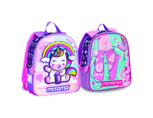 Zaino asilo spinny Mitama boy girl bambino bambina