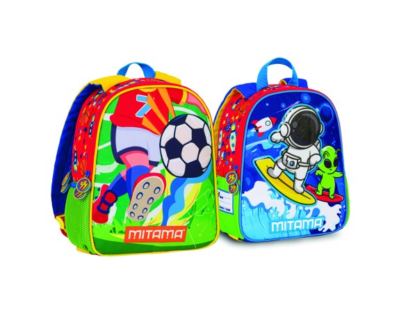 Zaino asilo spinny Mitama boy girl bambino bambina