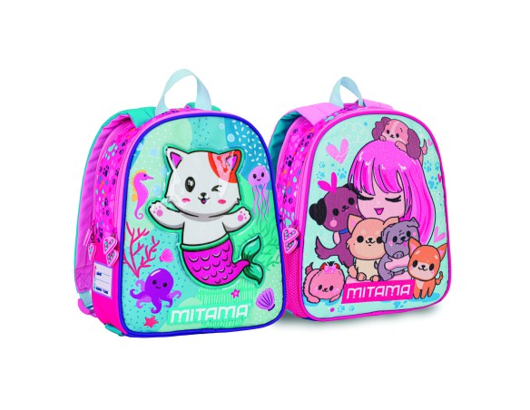 Zaino asilo spinny Mitama boy girl bambino bambina
