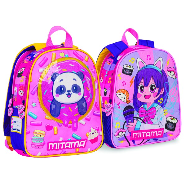 Zaino asilo spinny Mitama boy girl bambino bambina