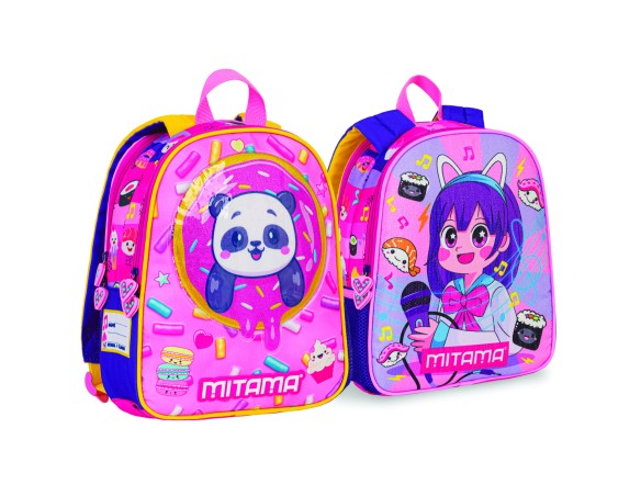Zaino asilo spinny Mitama boy girl bambino bambina