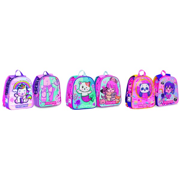 Zaino asilo spinny Mitama boy girl bambino bambina