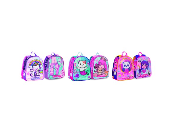 Zaino asilo spinny Mitama boy girl bambino bambina