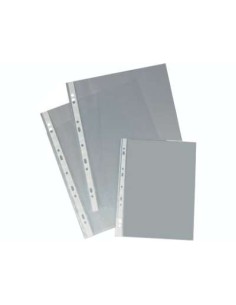 Buste trasparenti a5 perforate - 80 micron 25 pezzi