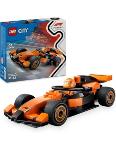 LEGO City Pilota e Monoposto McLaren F1 - Modello di...