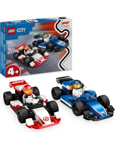 LEGO City 60464 Williams Racing e Haas F1 - Modelli di...