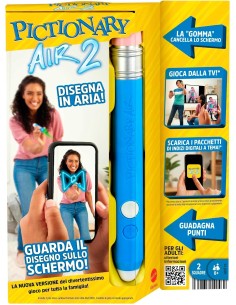Mattel Games Pictionary Air 2 gioco per bambini e adulti,...