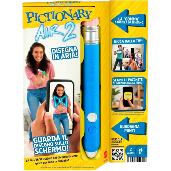 Mattel Games Pictionary Air 2 gioco per bambini...