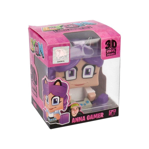 Lyon Gamer Personaggio 3D, Vinile, 15 Centimetri