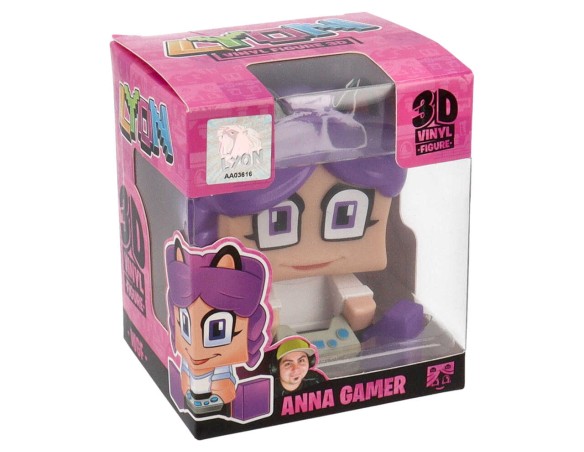 Lyon Gamer Personaggio 3D, Vinile, 15 Centimetri