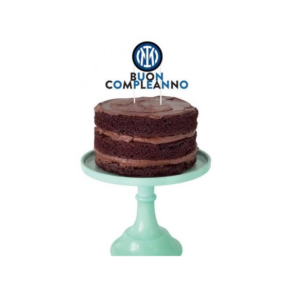 Decorazione per torta Buon Compleanno Ufficiale...