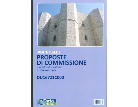 DU16721C000 - PROPOSTE DI COMMISSIONE MODULI AUTORICALCANTI IN DUPLICE COPIA FORMATO A4-29.7X21