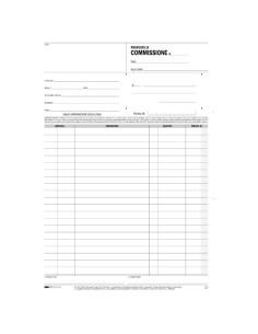 EDIPRO Blocco proposta copia commissione 33x3... 2