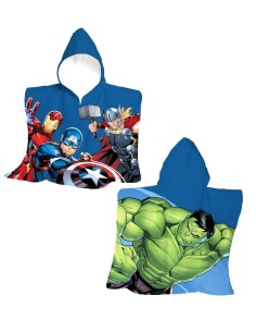 Avengers | Poncho mare in spugna Avengers accappatoio...