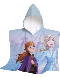 Frozen | Poncho mare in spugna Frozen accappatoio Cotone...