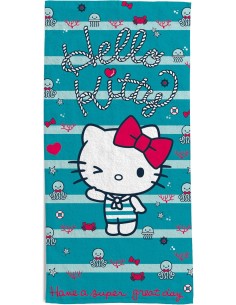 Hello Kitty | Telo Mare Hello Kitty Hermet In Spugna 100%...