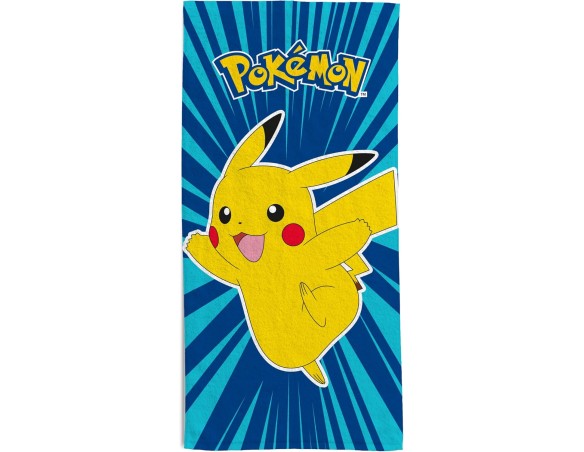 Pokémon | Telo Mare Pokemon Pokémon Hermet In Spugna 100% Cotone, Cm.70x140