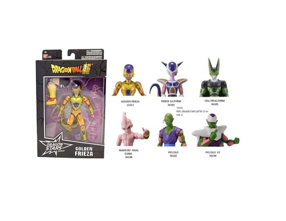 BANDAI DRAGON BALL CATTIVI 17 CM ASS 05721