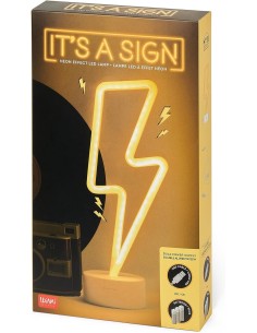 Legami - Lampada Led Effetto Neon, It's a Sign, H 31 cm,... 2