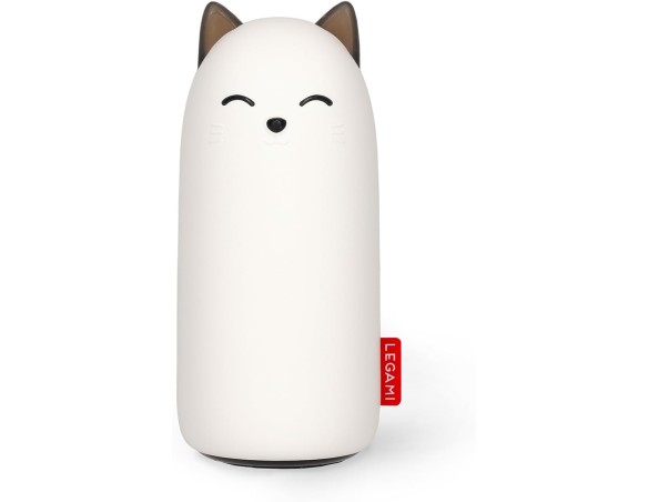 Legami - Power Bank Meow, Batteria ricaricabile, Cavo USB Tipo C Incluso, 5000 mAh,Batteria a Litio di alta Qualità, Power Bank