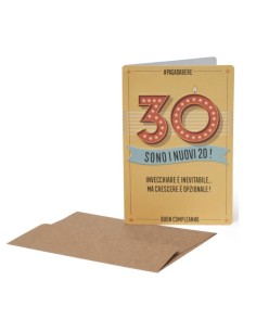 Legami ! Biglietto Di Auguri Compleanno 30 Anni