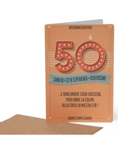 Legami ! Biglietto Di Auguri Compleanno 50 Anni