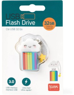 Legami - Pen drive Chiavetta USB 3.0, 32 GB, ultra... 2