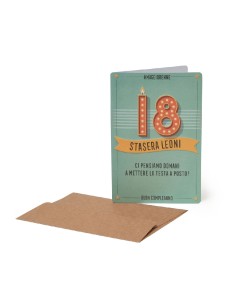 Legami | Biglietto Di Auguri Per Ogni Occasione 18 anni...