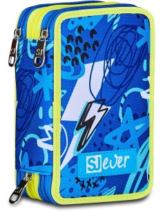 Seven  SJ GANG STYLE JAM GANG Astuccio Scuola 3 Zip Sj...