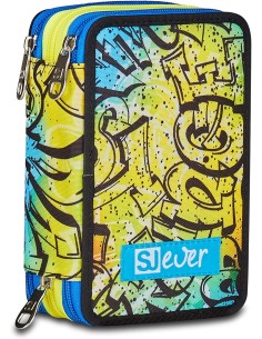 Seven SJ GANG STYLE JAM GANG Astuccio Scuola 3 Zip Sj...