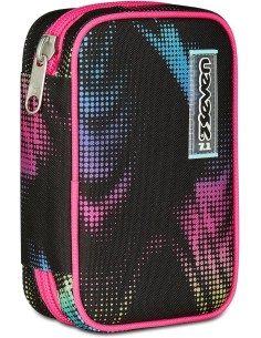 Seven | Astuccio Scuola Speed Pad, Nero, Portapenne Mono...