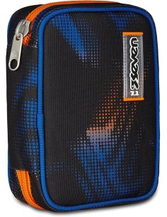Seven | Astuccio Scuola Speed Pad, Nero, Portapenne Mono...