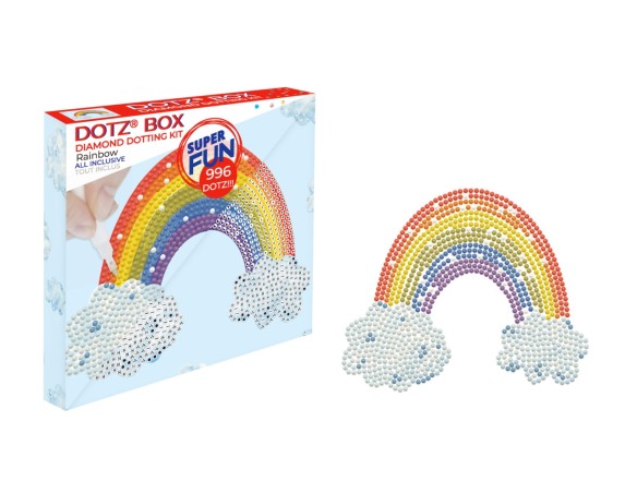 Diamond painting dotz box arcobaleno