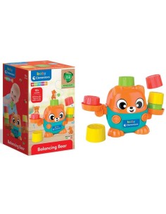 Clementoni Baby Montessori - Balancing Bear, Gioco Prima...