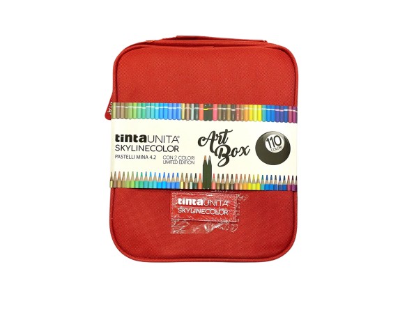 ASTUCCIO CORREDINO TINTAUNITA SKYLINECOLOR ART BOX 110 COLORI BORDEAUX