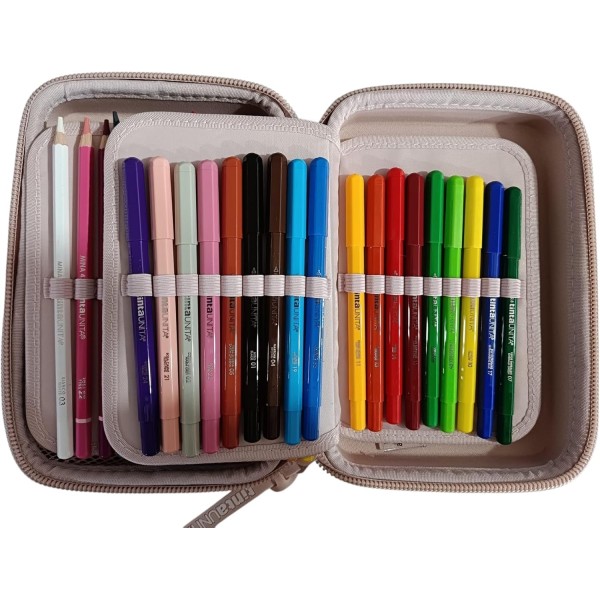 Astuccio Completo One Time 3 piani una zip...