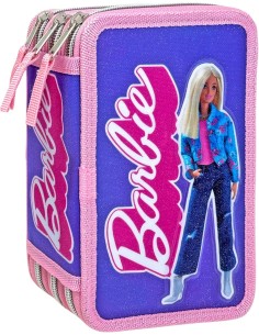 Barbie | Astuccio 3D 3 Scomparti Bambina, Per Barbie Fan,...